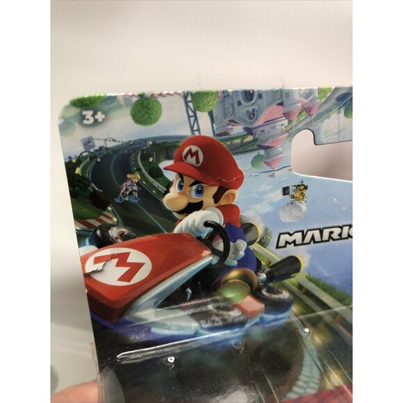 Nintendo Super Mario Bros. Mario Kart Luigi Pull-N-Go Coin Racers Toy Car - Picture 12 of 13